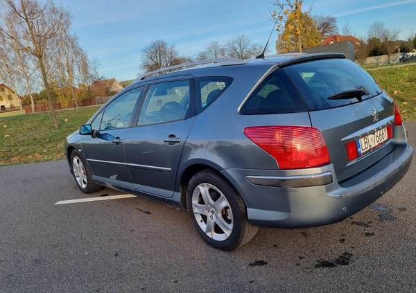 Peugeot 407 cena 13500 przebieg: 212000, rok produkcji 2005 z Biłgoraj małe 106